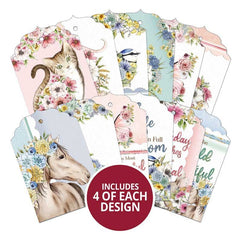 Wildlife Blossoms Tag Pad-2