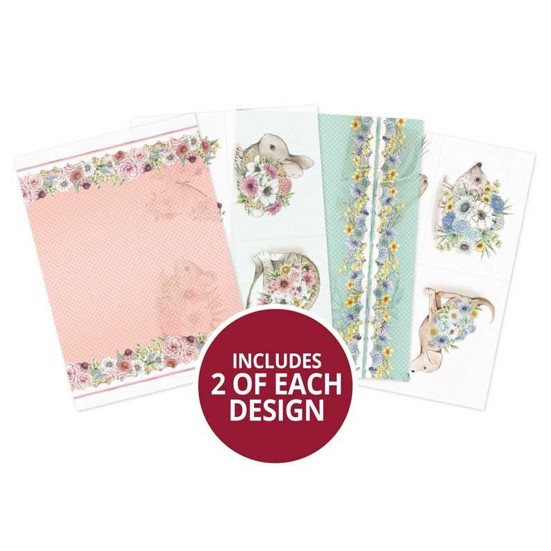 Wildlife Blossoms Printed Parchment-1