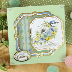 Wildlife Blossoms Printed Parchment-2