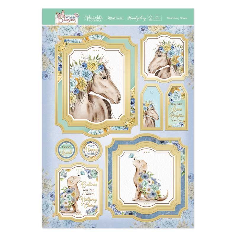 Flourishing Florals Luxury Topper Set-2