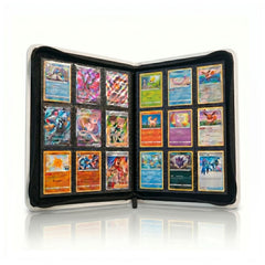 EVORETRO 9-Pocket Zip-Up Trading Card Zipper Binder for 360 cards-17