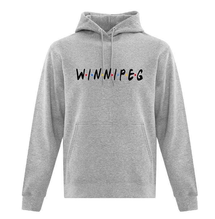 Winnipeg Friends Grey Hoodie-1
