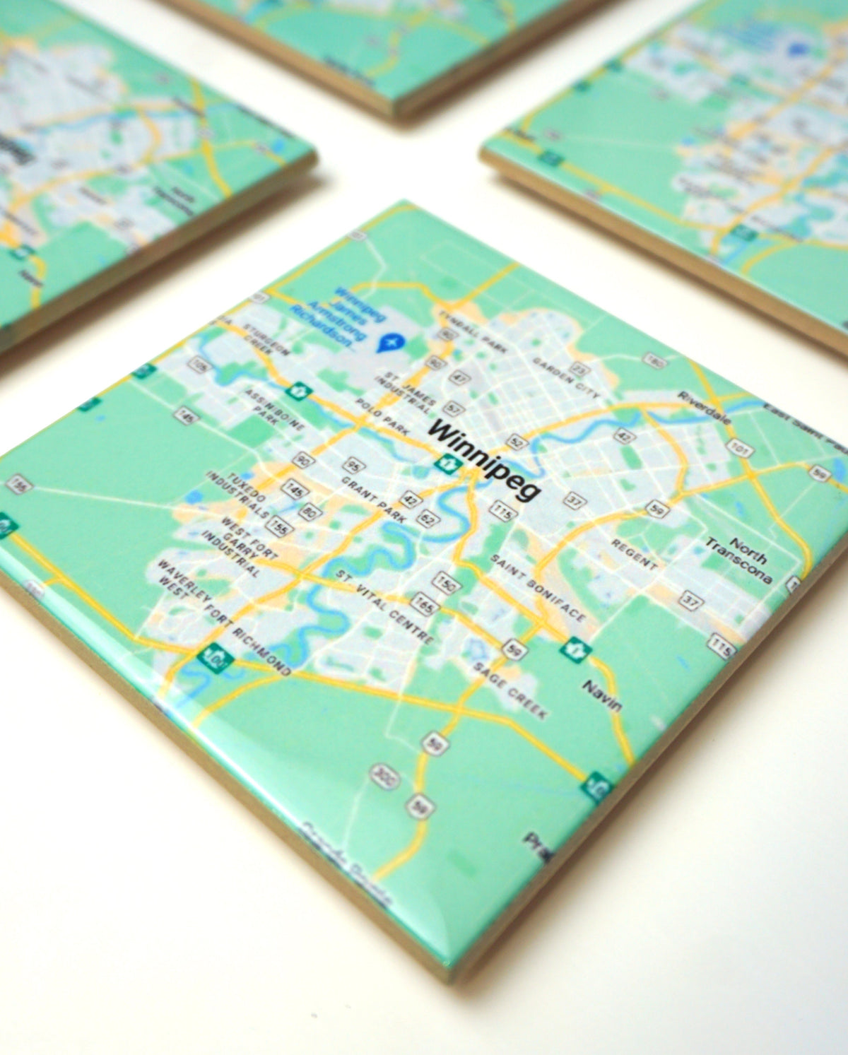 Winnipeg Map Coasters-1