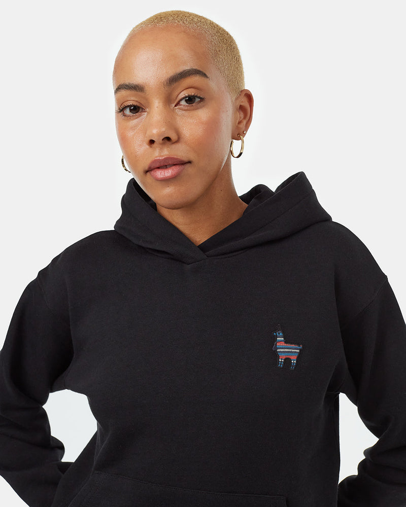 Peru Embroidered Llama Hoodie-4