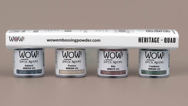 WOW! Embossing Powder - Heritage Quad - Inspired by Seth Apter-1