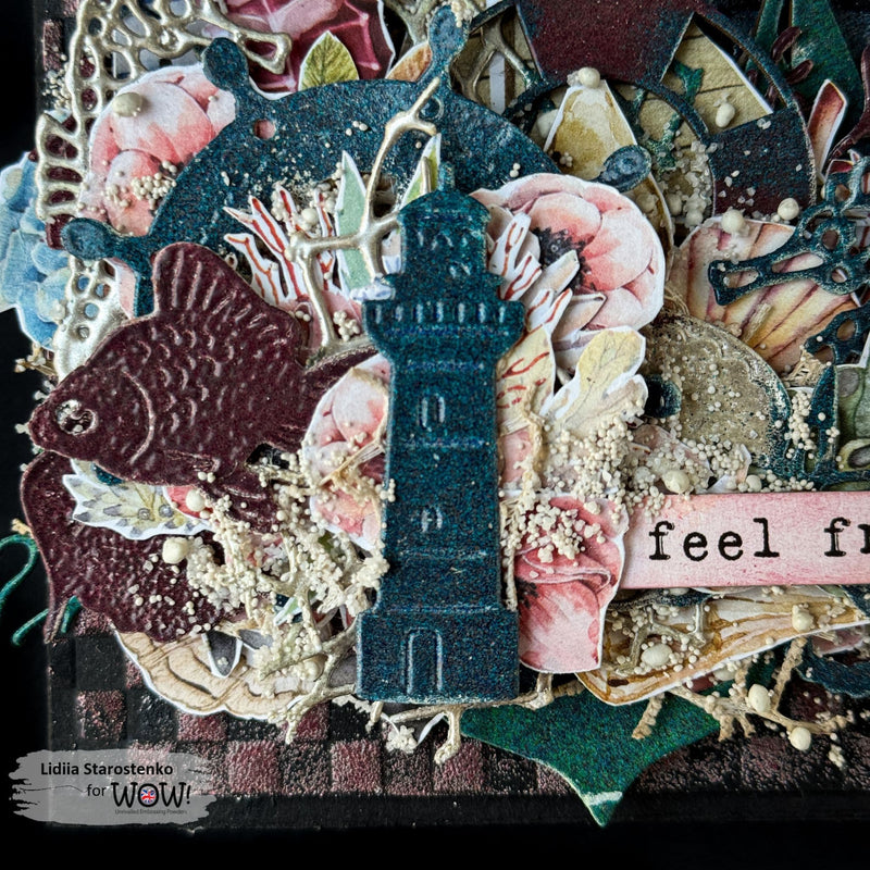 WOW! Embossing Powder - Heritage Quad - Inspired by Seth Apter-13