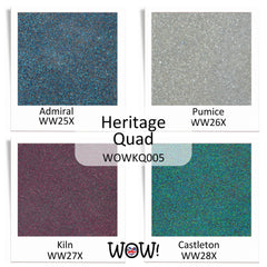 WOW! Embossing Powder - Heritage Quad - Inspired by Seth Apter-2