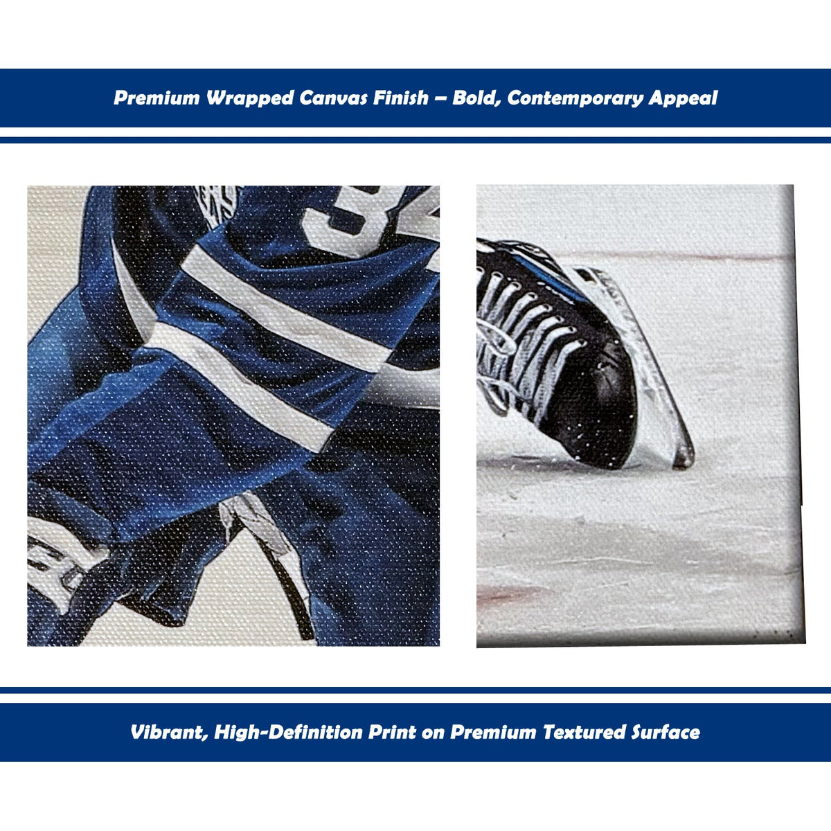 Auston Matthews Slapshot Toronto Hockey NHL Licensed Canvas-4