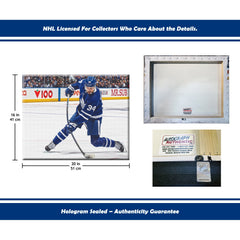 Auston Matthews Slapshot Toronto Hockey NHL Licensed Canvas-5