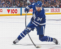 Auston Matthews Slapshot Toronto Hockey NHL Licensed Canvas-1