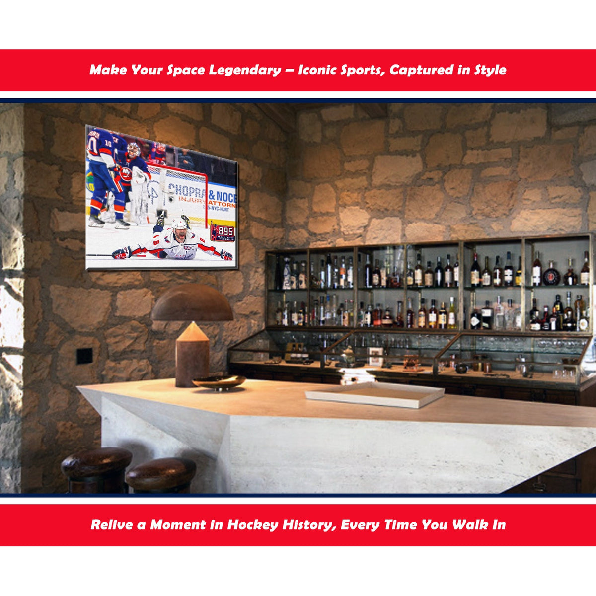 Alexander Ovechkin Record Breaking Goal #895 Capitals Canvas-3