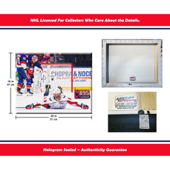 Alexander Ovechkin Record Breaking Goal #895 Capitals Canvas-5