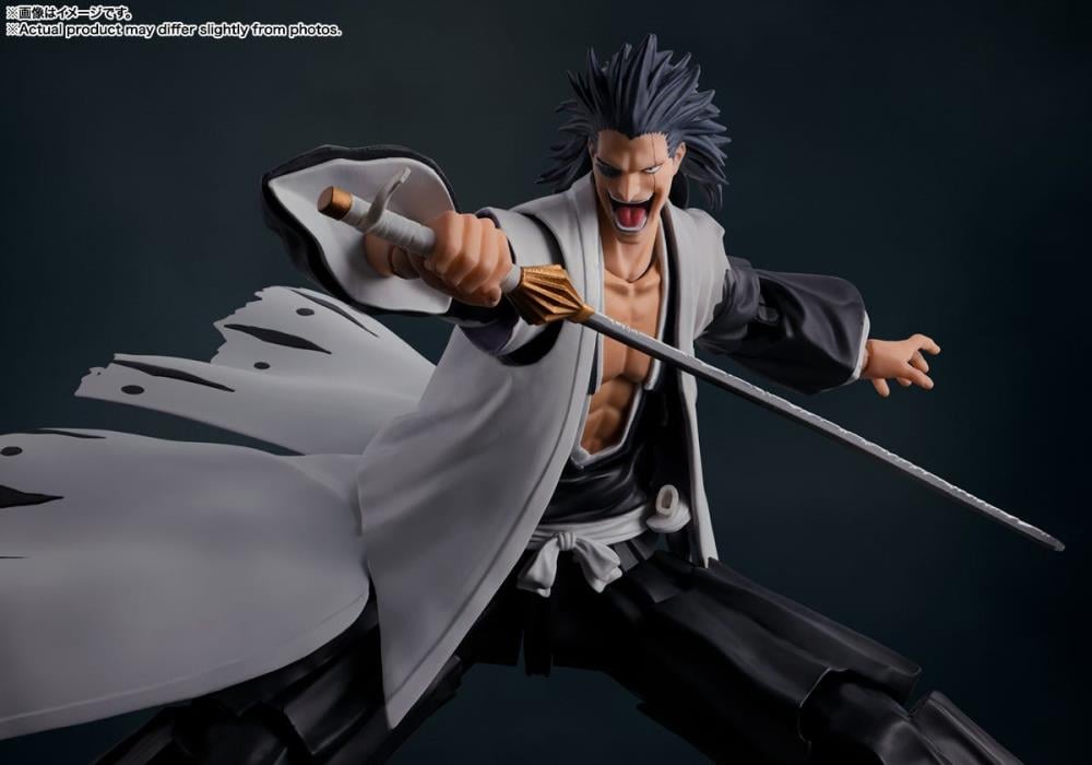Bleach: Thousand-Year Blood War S.H.Figuarts Kenpachi Zaraki Action Figure-5