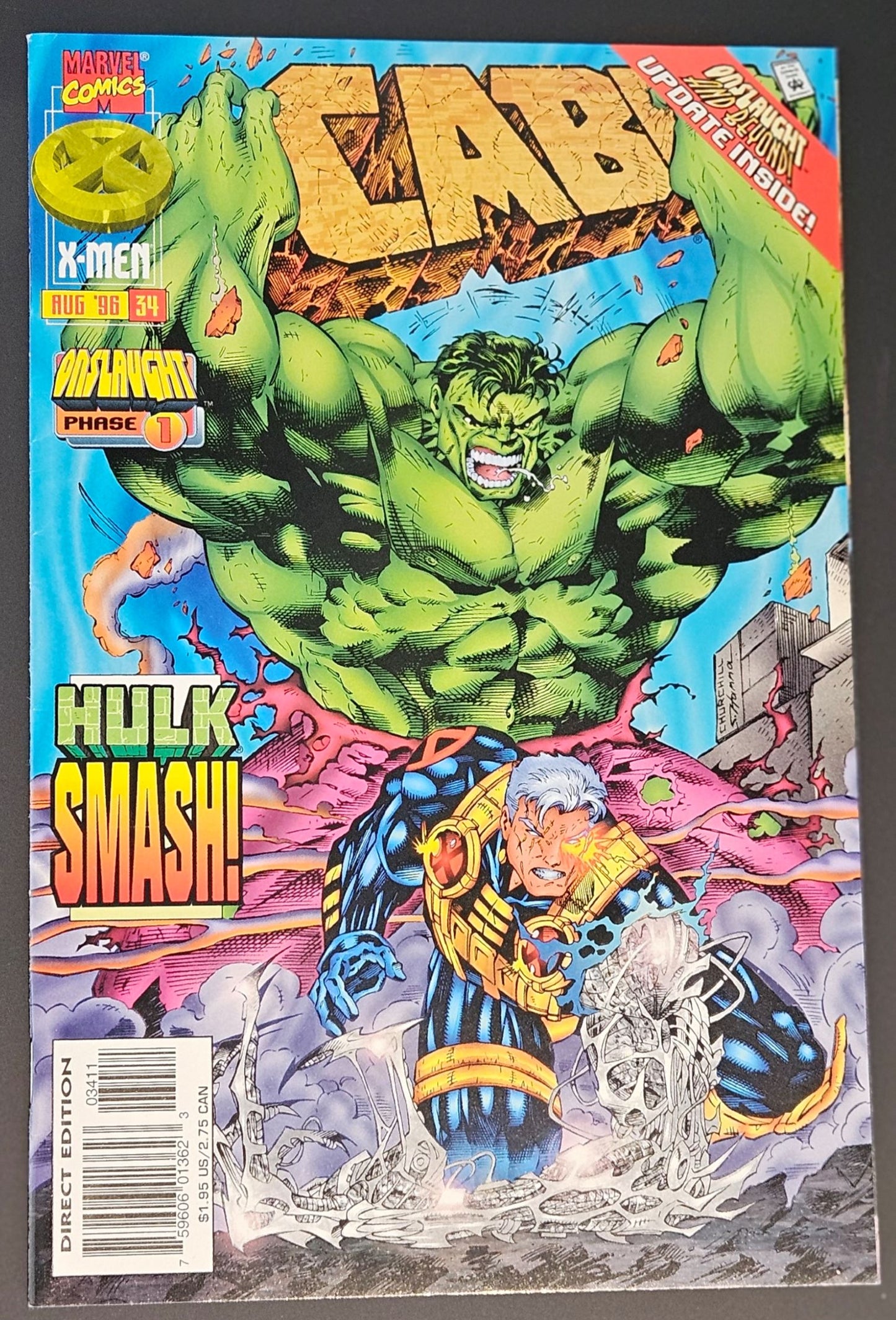 Marvel X-MEN - Cable No.34 - Onslaught Fase 1 (1996)