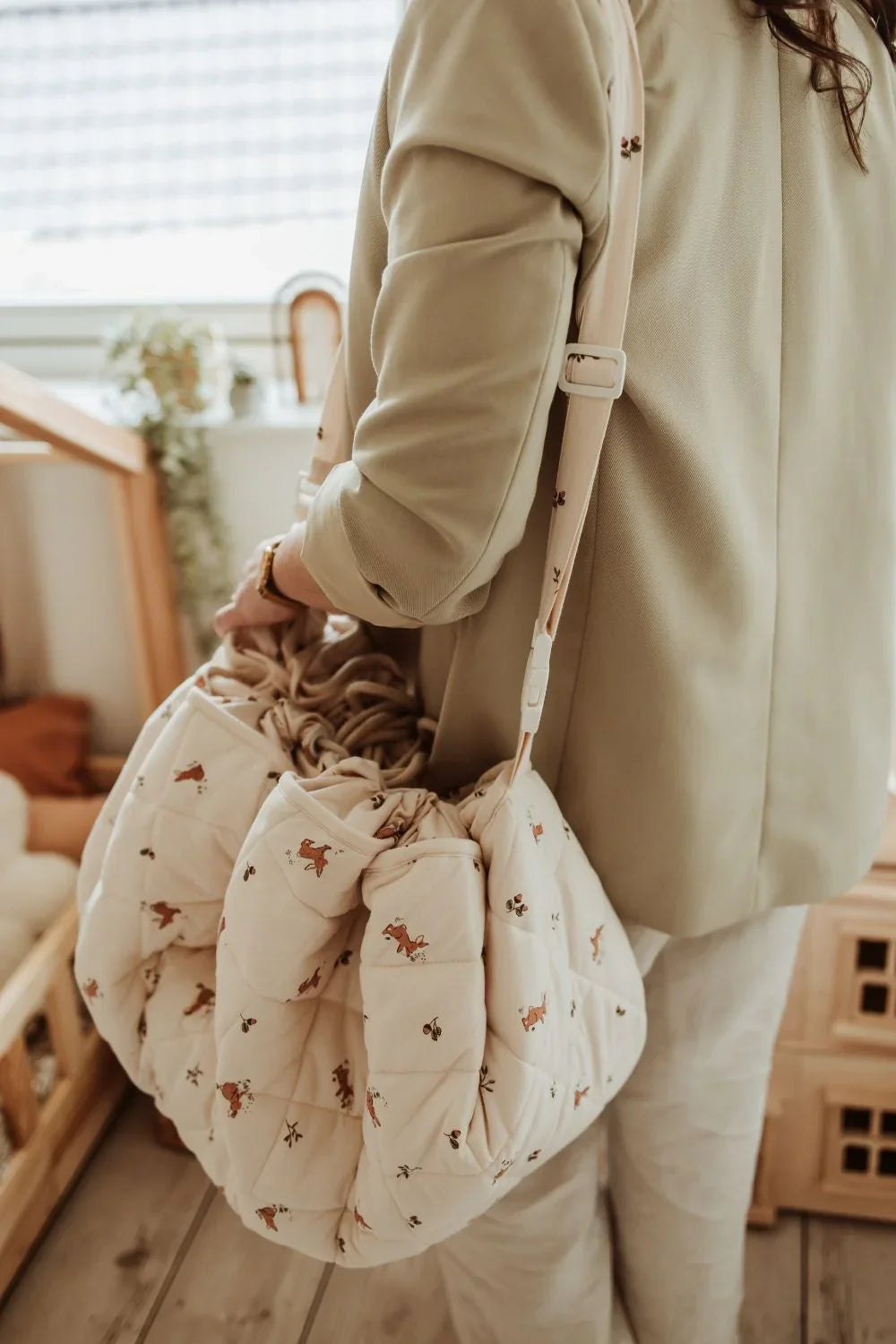 Organic Soft Babymat & Bag | Rabbit | play&go-14