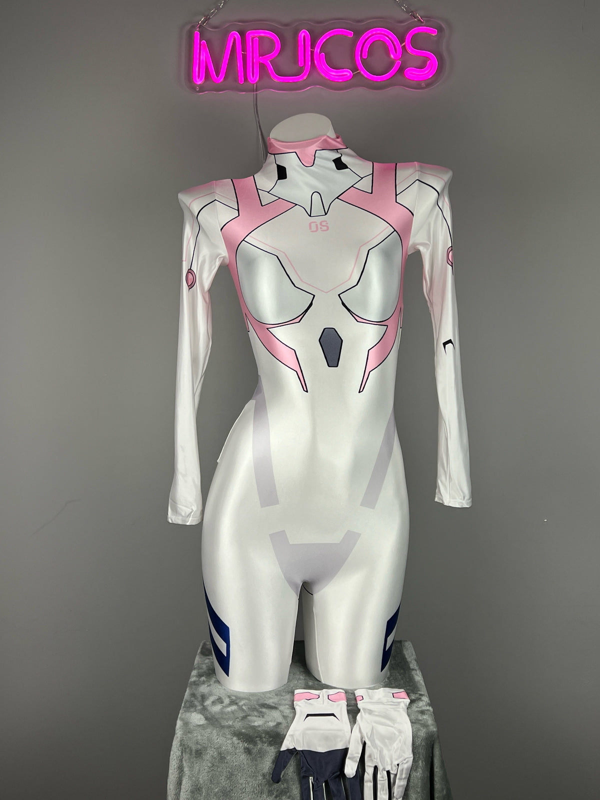 Anime Sci-Fi Spandex Nylon Full Bodysuit Halloween Cosplay Costume Zentai-2