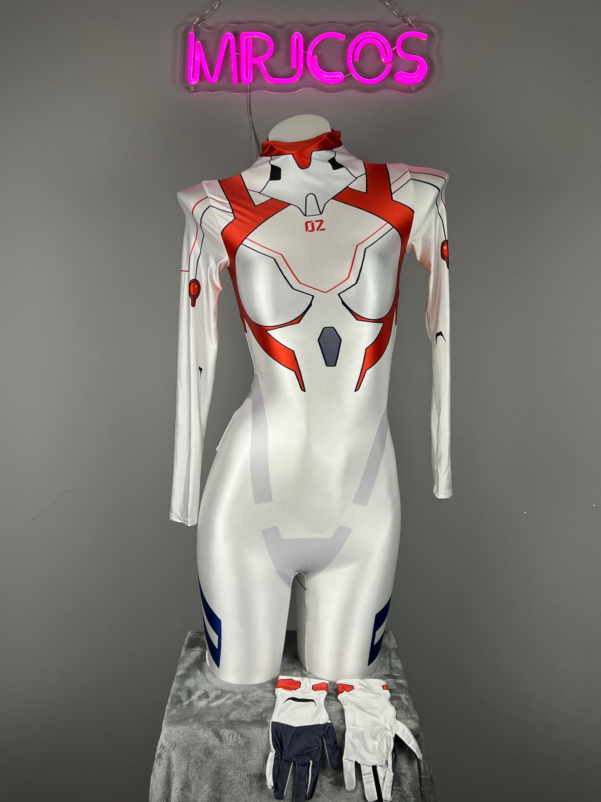 Anime Sci-Fi Spandex Nylon Full Bodysuit Halloween Cosplay Costume Zentai-8