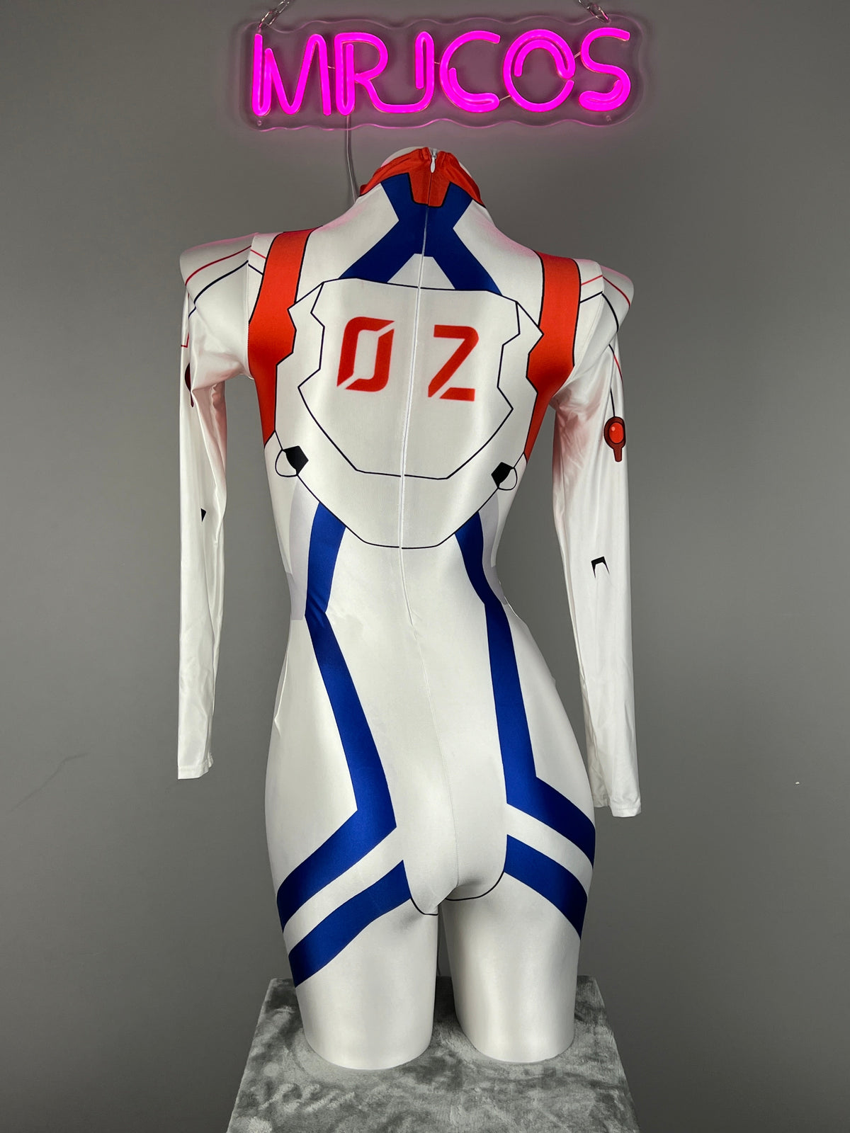 Anime Sci-Fi Spandex Nylon Full Bodysuit Halloween Cosplay Costume Zentai-9