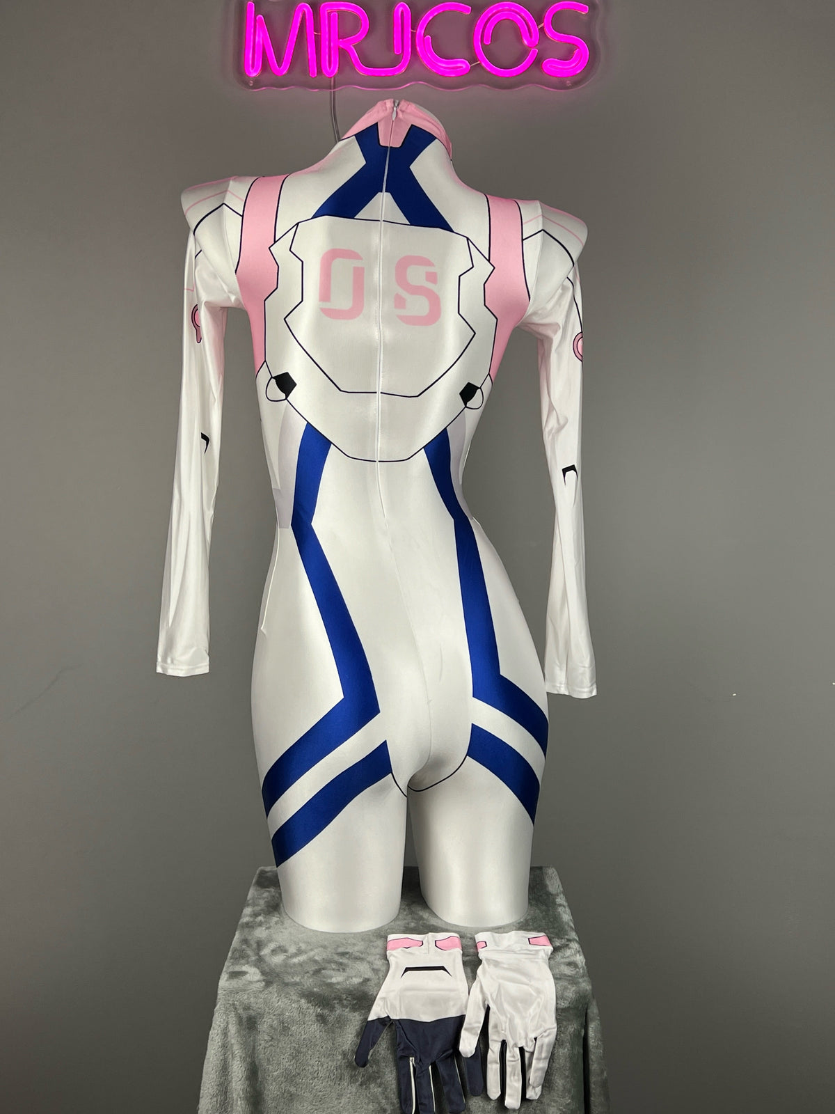 Anime Sci-Fi Spandex Nylon Full Bodysuit Halloween Cosplay Costume Zentai-3