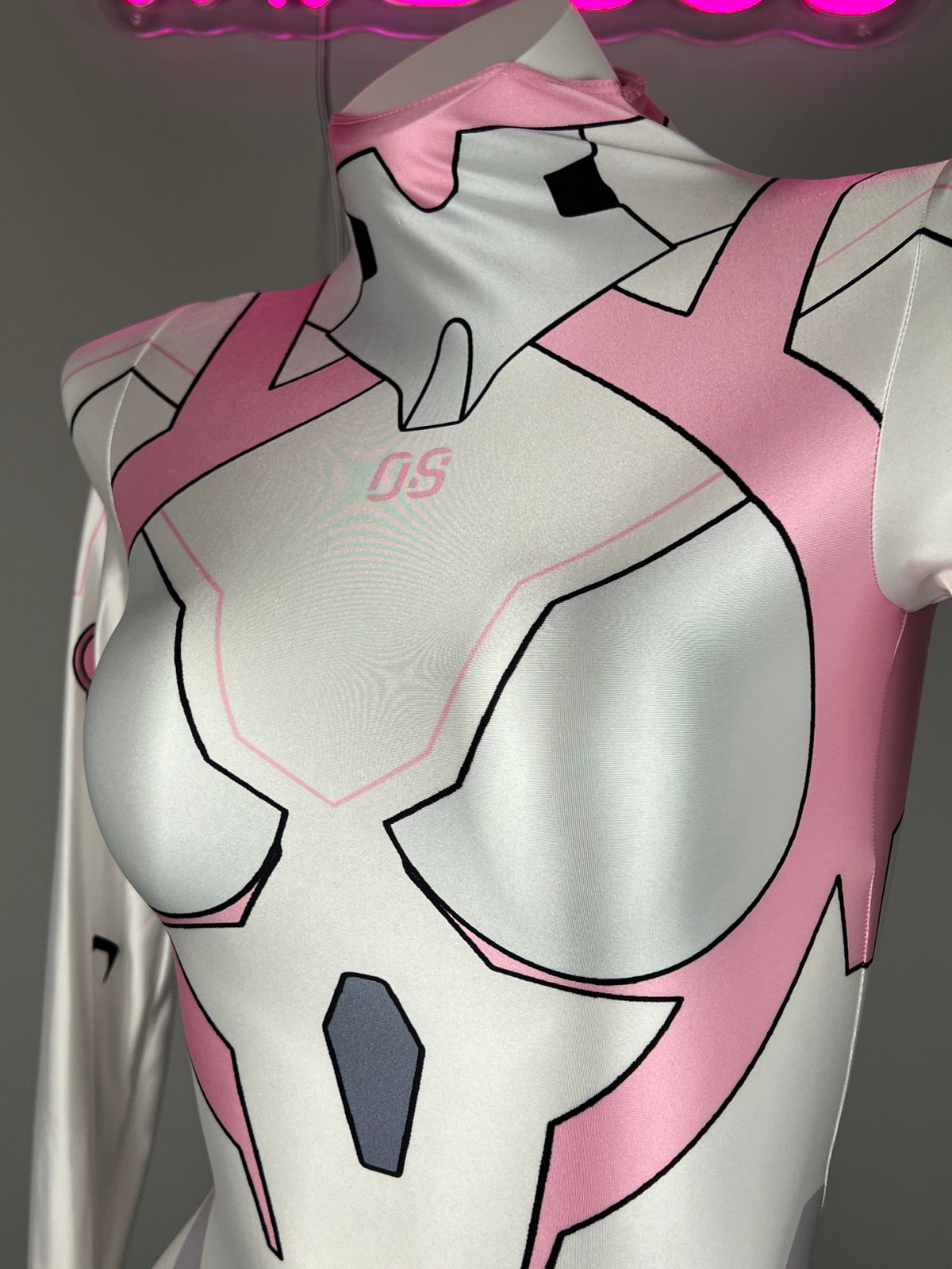 Anime Sci-Fi Spandex Nylon Full Bodysuit Halloween Cosplay Costume Zentai-4