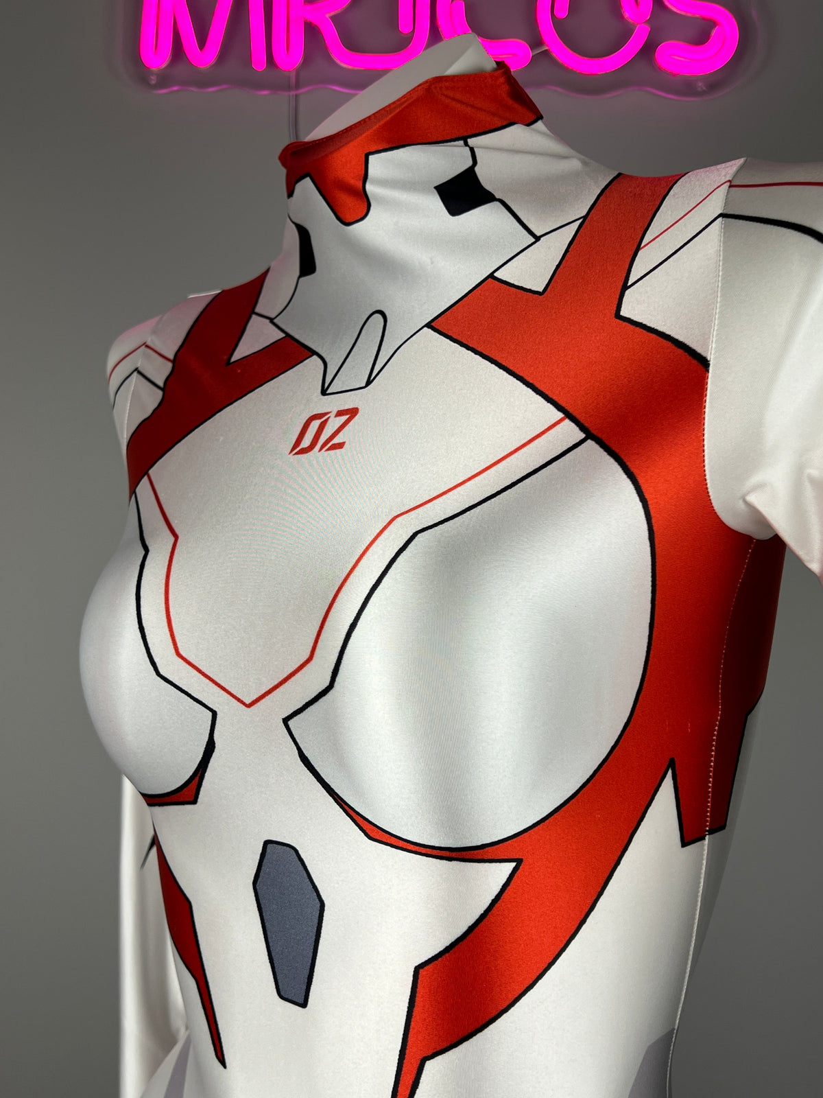 Anime Sci-Fi Spandex Nylon Full Bodysuit Halloween Cosplay Costume Zentai-10