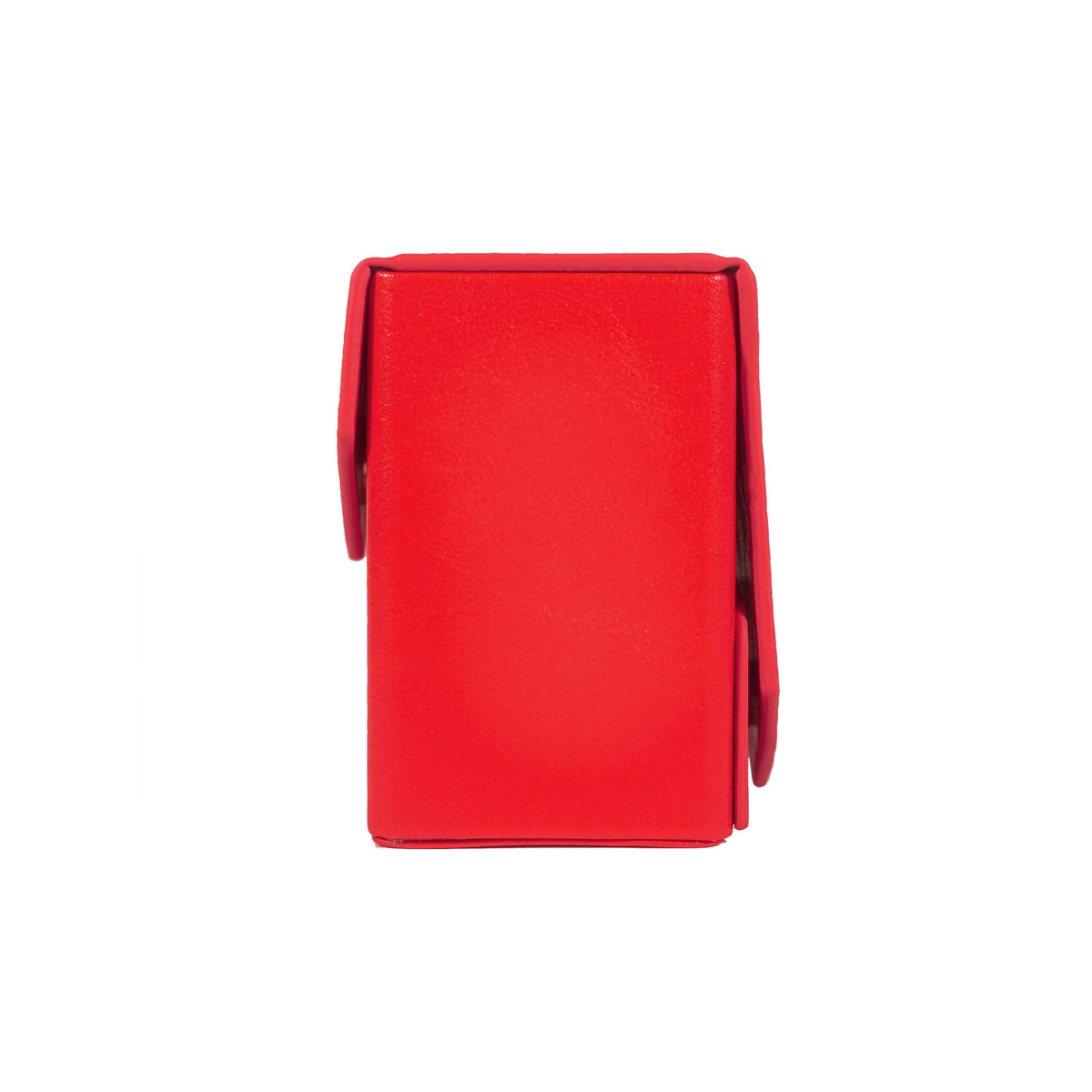 Red Deck Box + Belt Loop - Hard Shell - Faux Leather-10