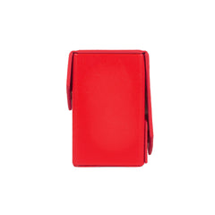 Red Deck Box + Belt Loop - Hard Shell - Faux Leather-10