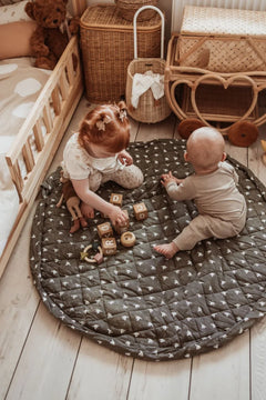 Organic Soft Babymat & Bag | Birds | play&go-11