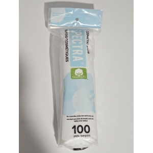 Spectra / IRIS – 100% Cotton Quilted Cosmetic Pads (UPC: 05338102245)