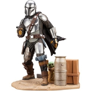 Star Wars: The Mandalorian – Boba Fett & Grogu ARTFX 1:7 Scale Statue (UPC: 190526034914)