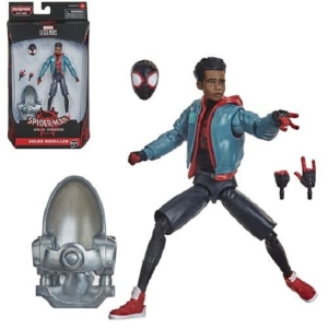 Spider-Man – Marvel Legends Miles Morales 6-Inch Action Figure – Stilt-Man BAF Series (UPC: 5010993786411)