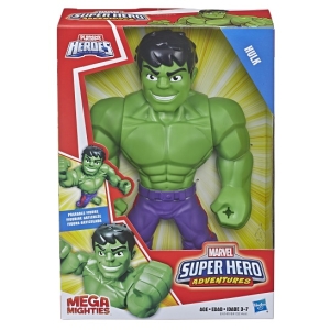 Playskool Heroes – Marvel Super Hero Adventures Mega Mighties Hulk 10-Inch Action Figure (UPC: 630509743384)