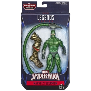 Spider-Man – Marvel Legends Marvel’s Scorpion 6-Inch Action Figure – Molten Man BAF Series (UPC: 630509817269)