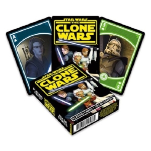 Star Wars: The Clone Wars Playing Cards (UPC: 840391145085)